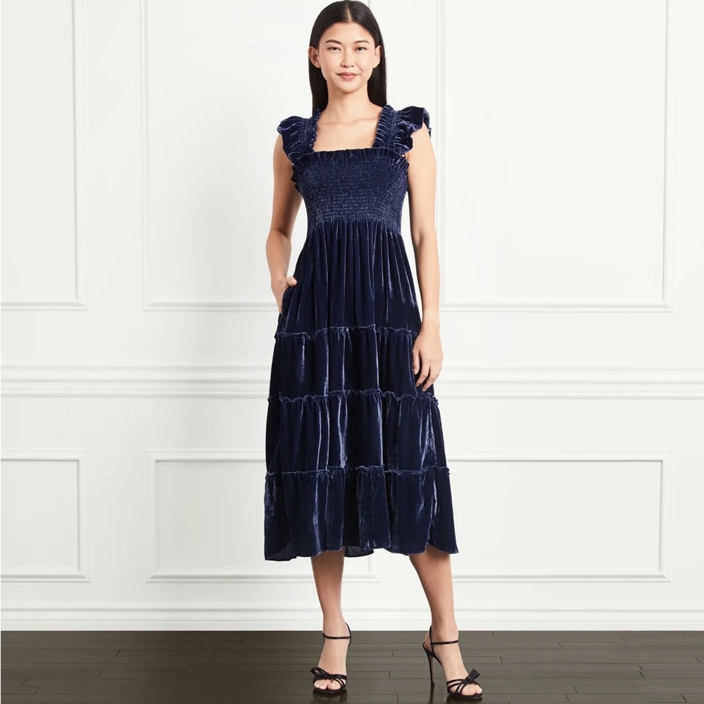 NWT - Hill House Velvet Ellie Dress